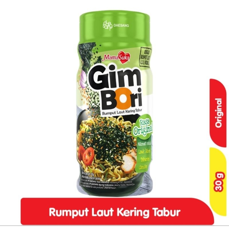 

Rumput Laut Kering Tabur Gimbori MamaSuka 30g