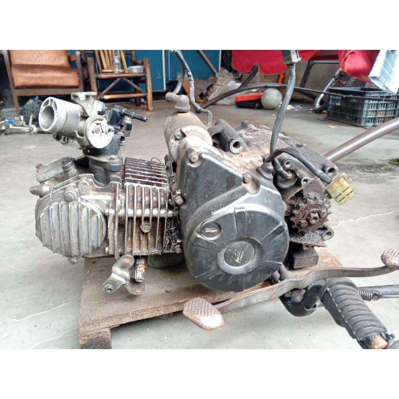 Mesin Supra X 125 Helm In Bersurat lengkap