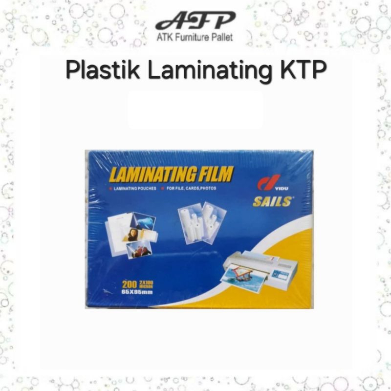 

Plastik Laminating KTP 100 micron