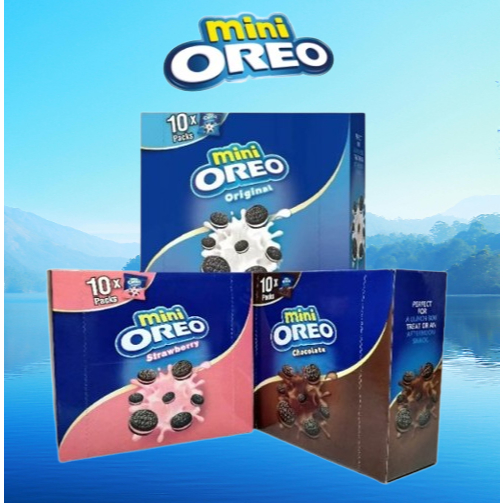 

Oreo Mini Biscuit Original / Strawberry / Chocolate 1 Box 20 Pcs
