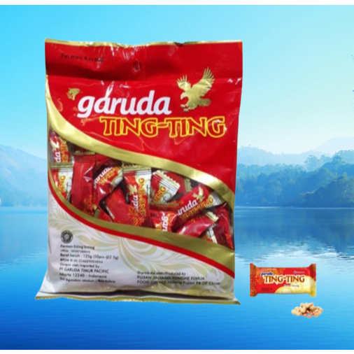

Garuda Ting Ting Permen Kacang 1 Bungkus 50 Pcs