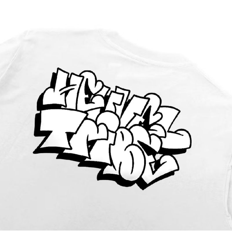 T-SHIRT KAOS HEUVEL TRIBE GRAFITI