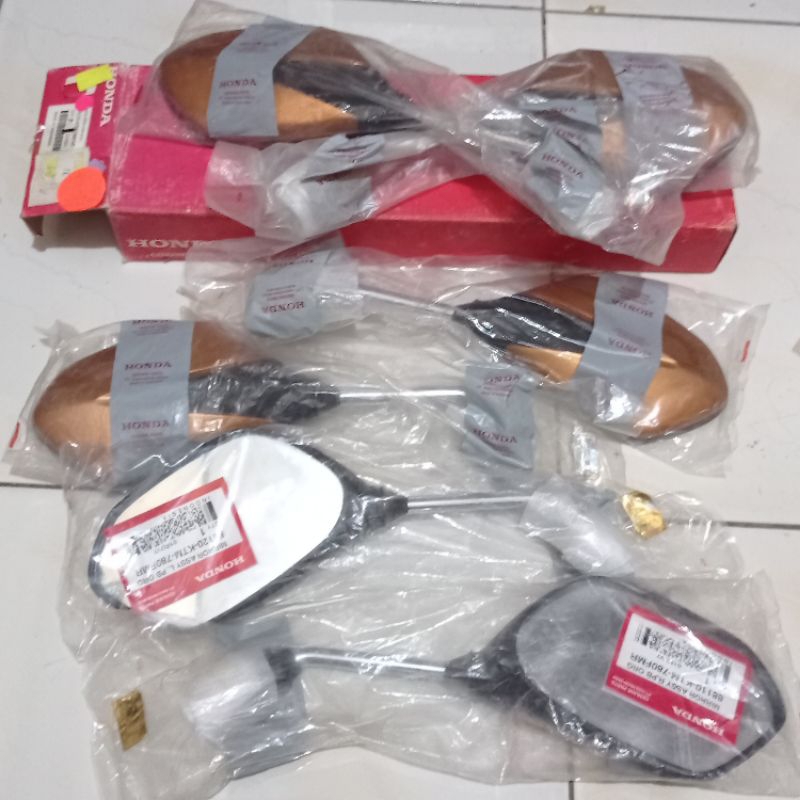 spion supra x 125 x125 kode KTM orange gold original