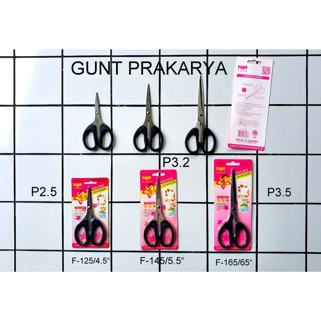 

[1 Pcs] Gunting Emigo Emidio/merek random Kecil Sedang Besar Emidio / Scissor Emigo Emidio 1