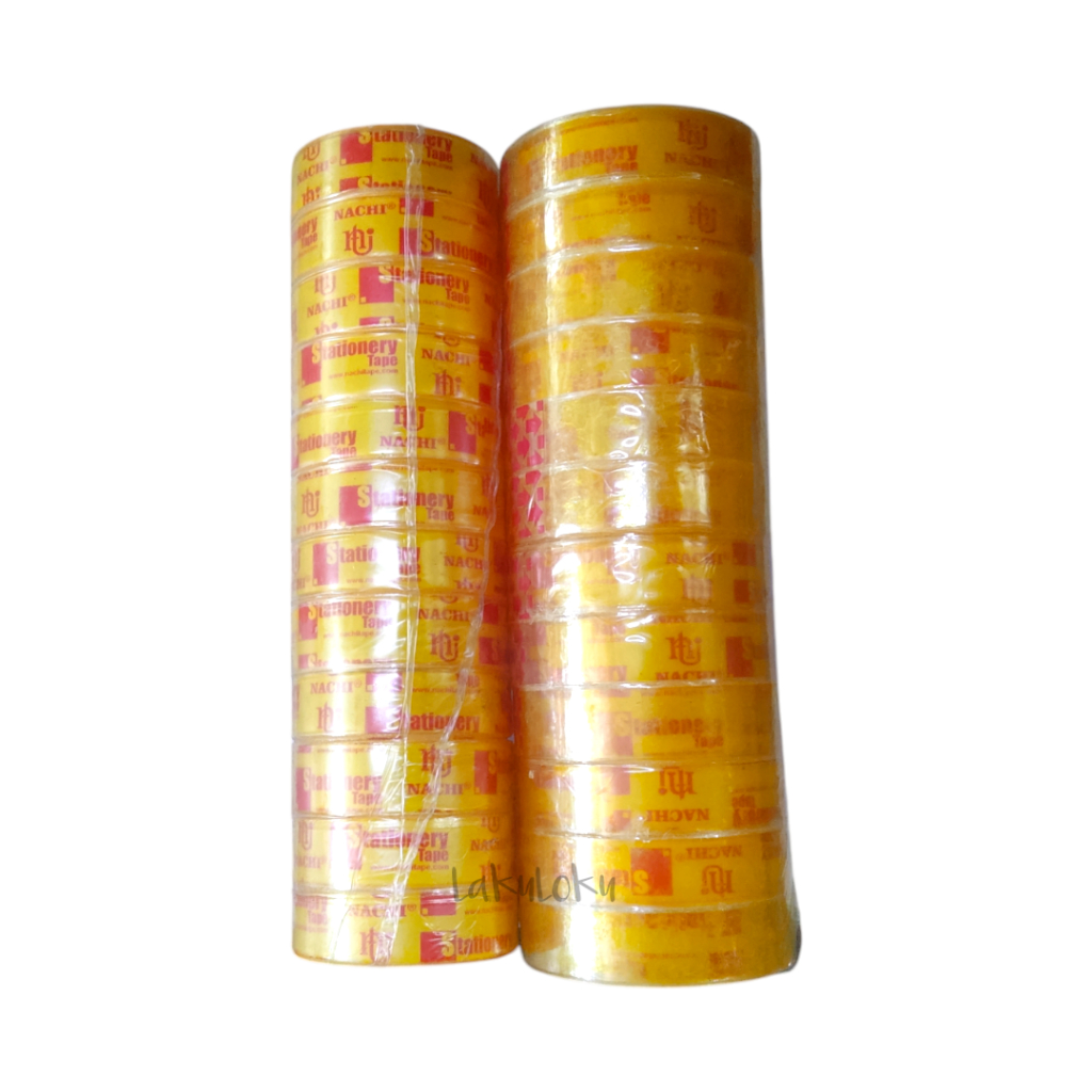 

(1 SLOP) Isolasi Bening Nachi Kecil Ukuran 10 yard & 25 yard