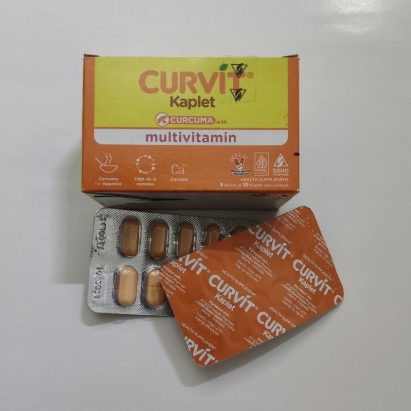 CURVIT KAPLET VITAMIN PENAMBAH NAFSU MAKAN