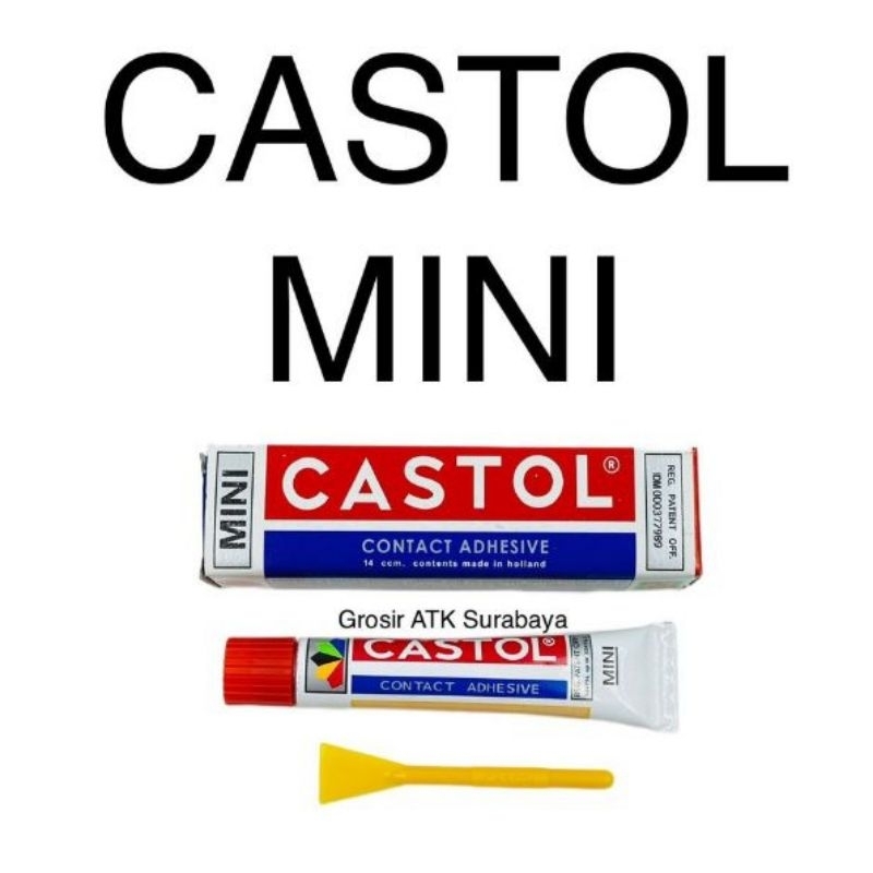 

Lem Serba Guna Lem Castol Mini 14cc (Per 1pcs)