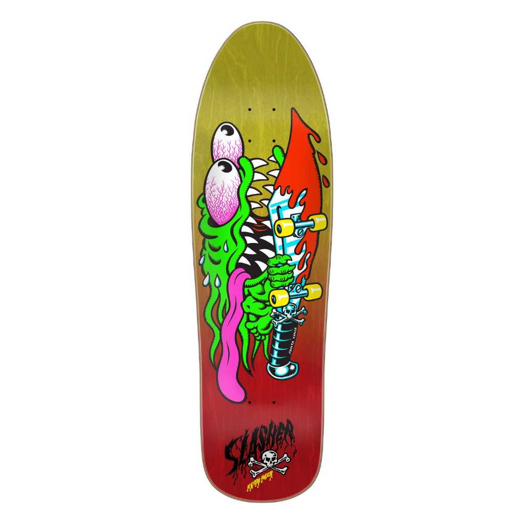 SANTA CRUZ MEEK SLASHER SHAPED DECK