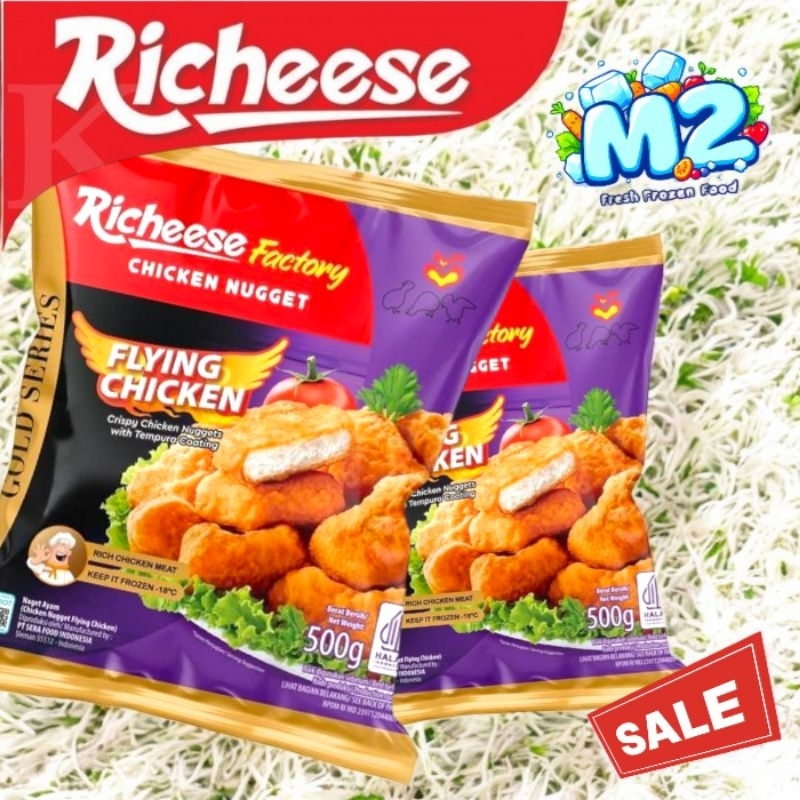 

richeese nugget flying chiken