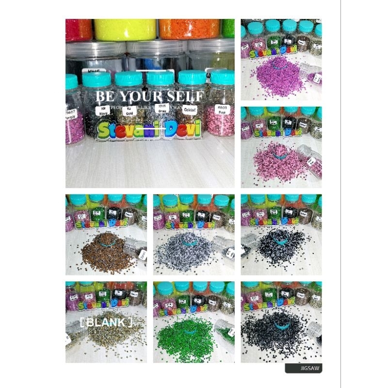 Beads METALIK Diamond Painting Square / Manik Metalik Diamond Painting