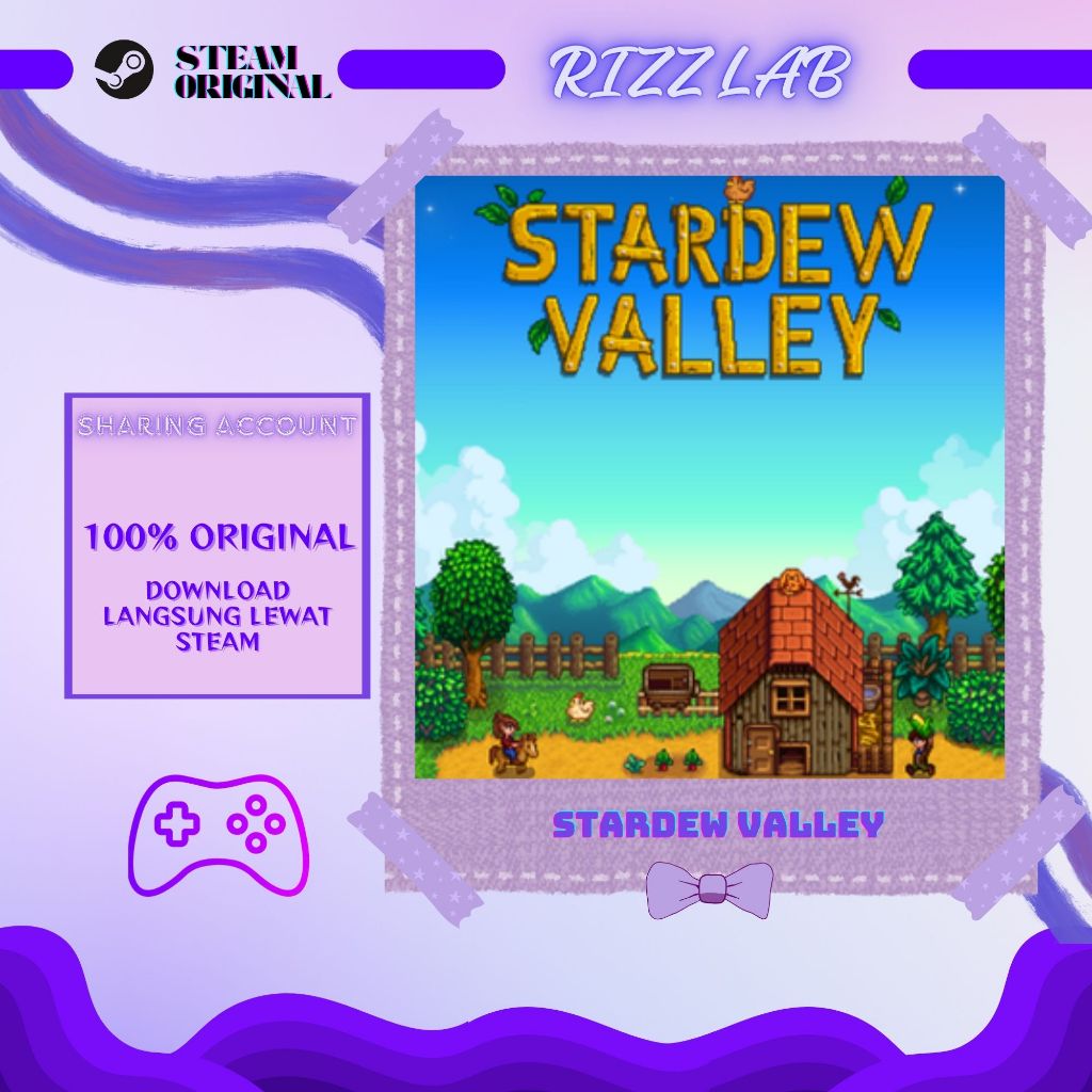 Stardew Valley Steam Sharing PC original steam guard