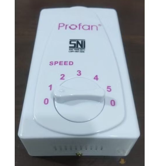 PROFAN SAKLAR / DIMMER KIPAS ANGIN 5 KECEPATAN