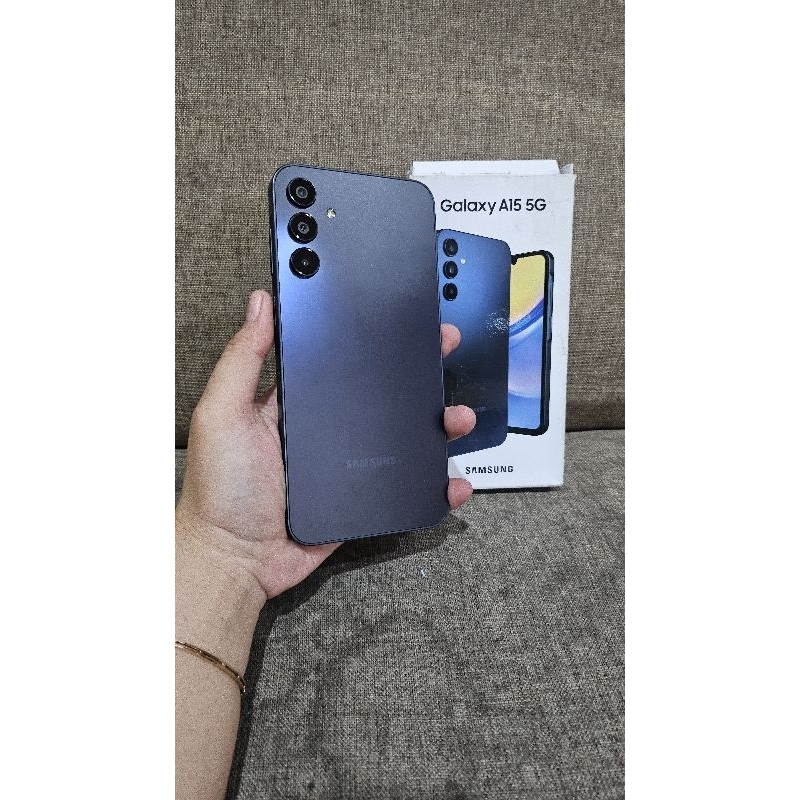 Samsung A15 5g, 8/256, Fullset, sein, seken, navy