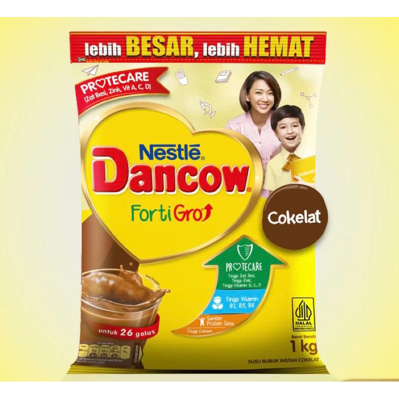 

Dancow FortiGro Cokelat 1000gr