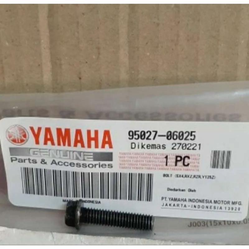 Bolt /Baut Untuk Cover Bak Cvt Bawah Mio Sporty/Mio Smile/Mio Soul/Fino Karbu Original Asli Yamaha 9