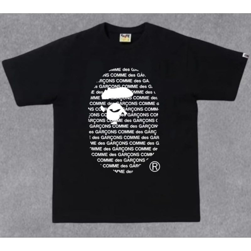 Kaos T-shirt Bape Garcons Come Des A Bhating Aape Premium