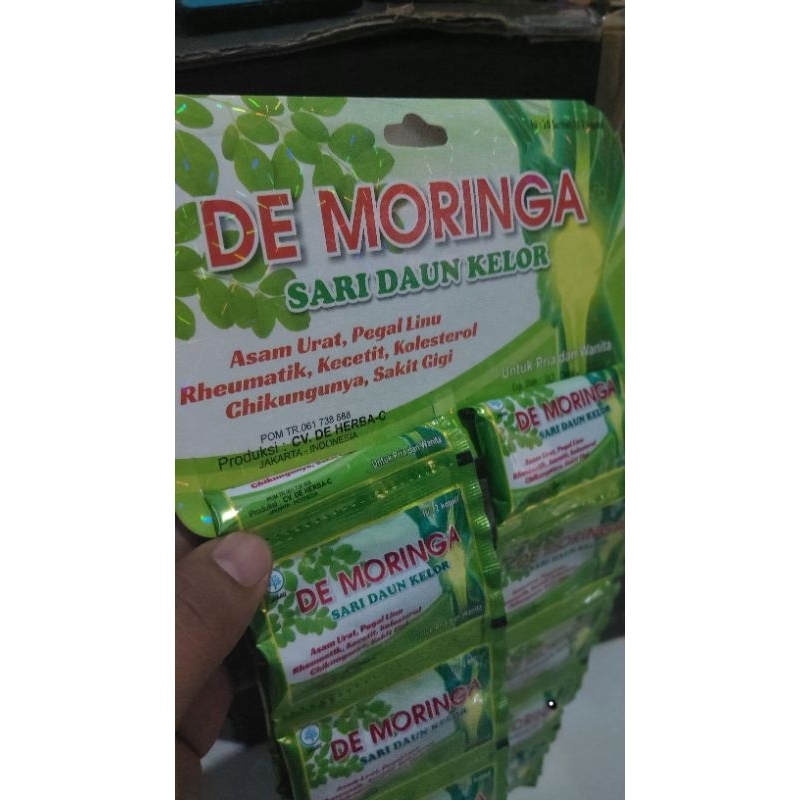 

DE MORINGA KAPSUL SARI DAUN KELOR ORIGINAL