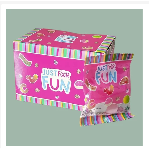 

1 Box - Yupi Just For Fun Jelly Gummy Candy [12 pcs]