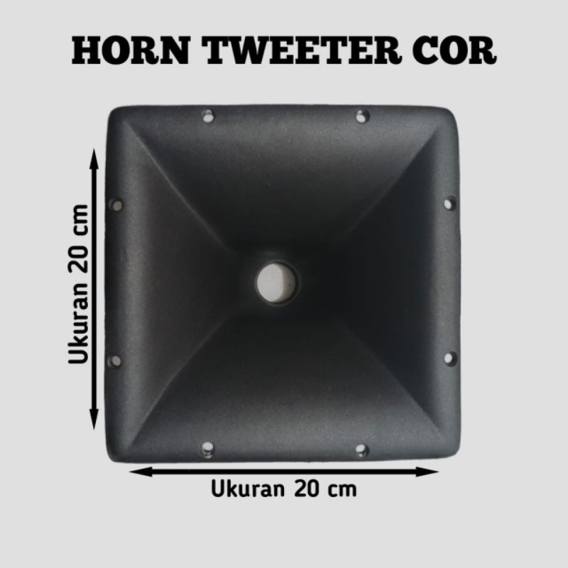 HORN TWETER LINE ARRAY 20X20 CM KOTAK BAHAN DIRAL MULTI DRAT BAUT