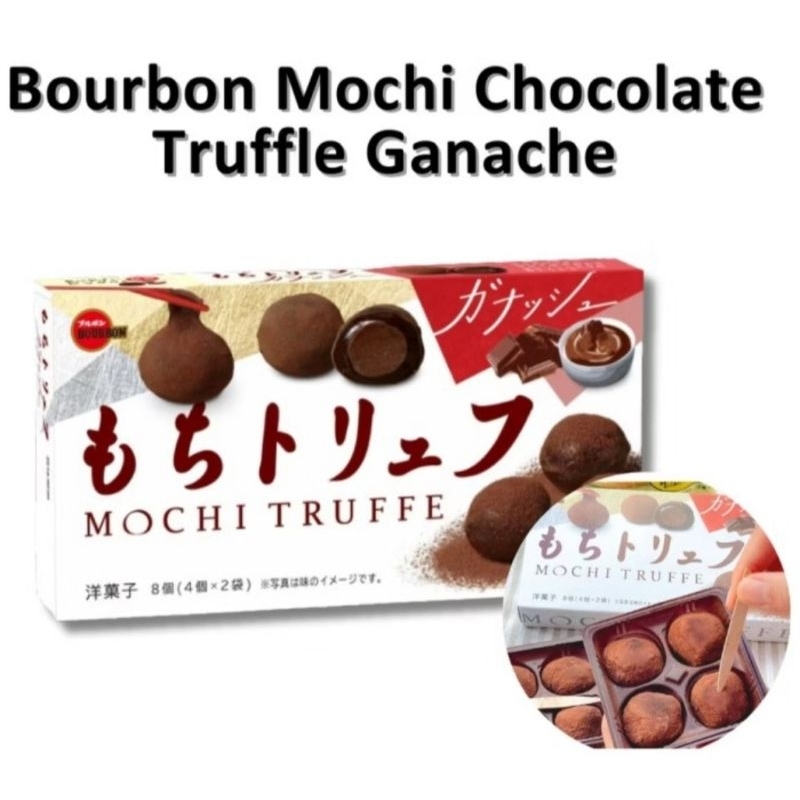 

Bourbon Mochi Chocolate Truffle Ganache - Choco Mochi Japan Snacks