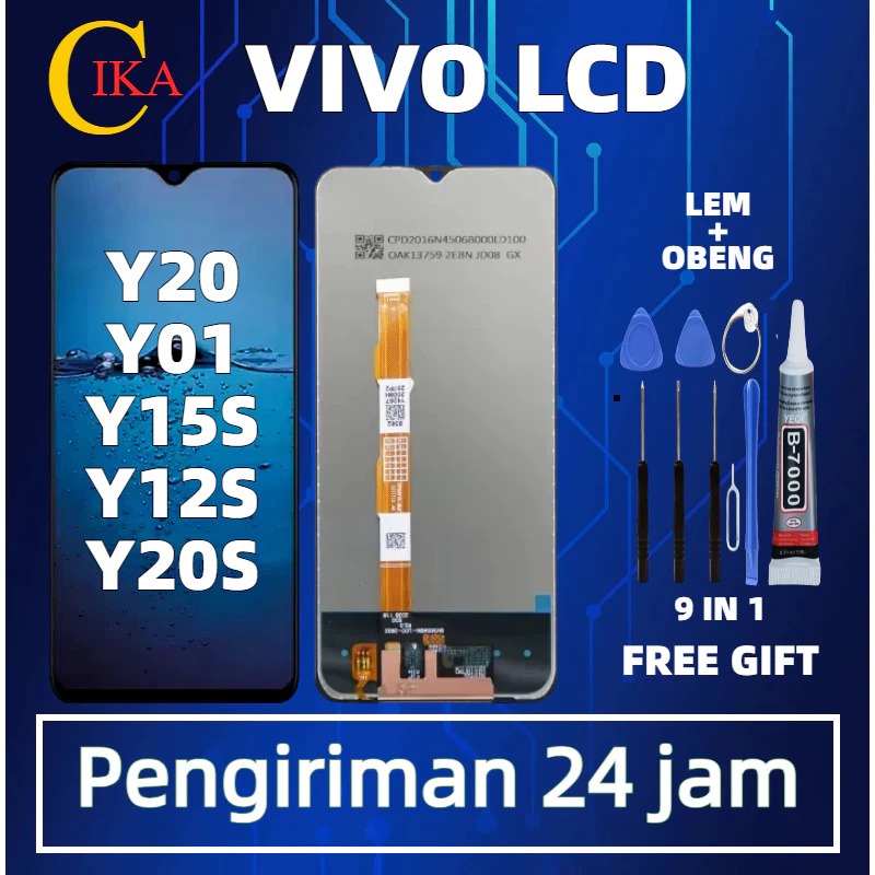 [ORI ] LCD VIVO Y91 /Y91C /Y93 /Y95 /Y1S Fullset Touchscreen Original Asli LCD VIVO Y91C/Y91/Y93/Y95