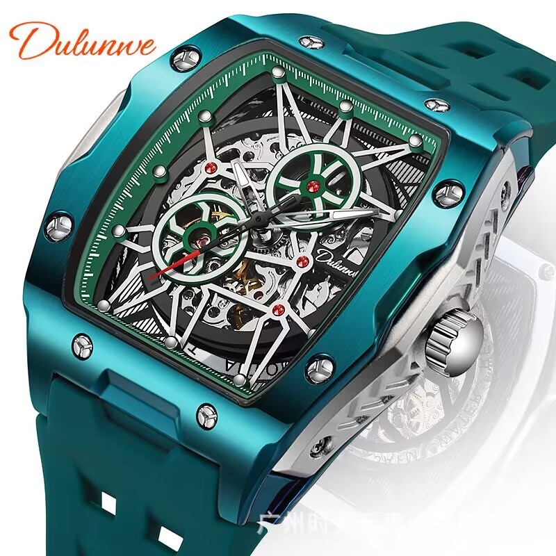 New Richard Bucket Watch Men's Fully Automatic Mechanical Watch Fashionable Personalized Cool Hollow