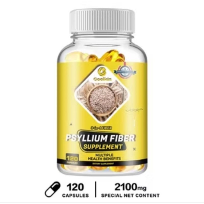Psyllium husk-serat 3in1-serat alami untuk pencernaan 120 kapsul