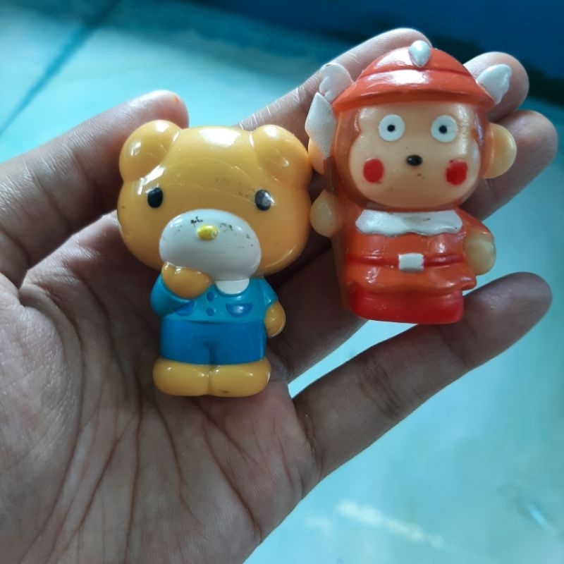 figure hello kitty friends sanrio jody dog & monkey monkichi