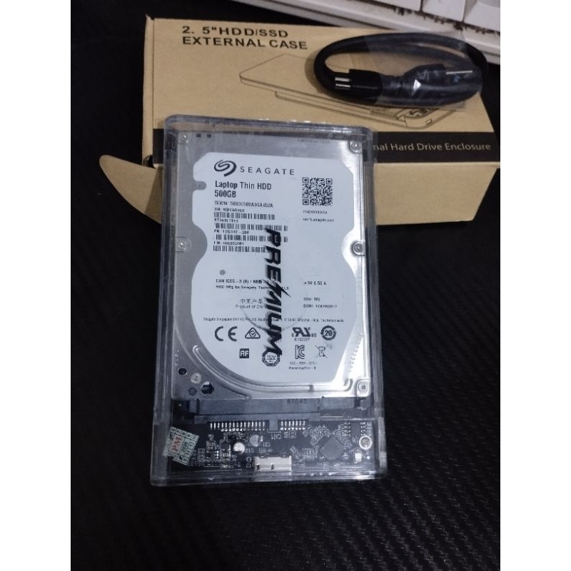 Hardisk Eksternal Laptop 500gb