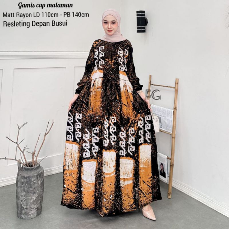 GAMIS RAYON TWILL GAMIS CAP MALAMAN