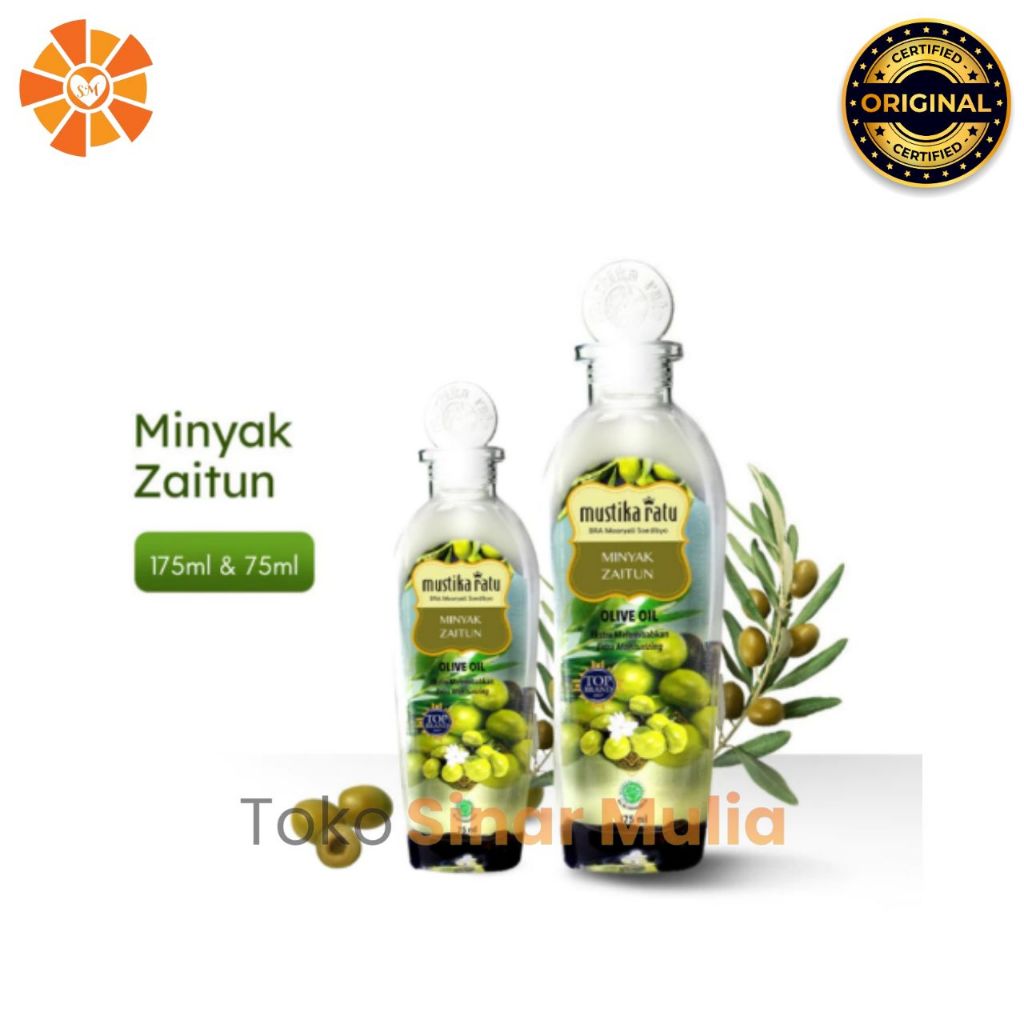 Mustika Ratu Minyak Zaitun 175ml / Minyak Zaitun Mustika Ratu