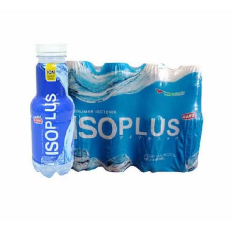 

1 PAK ISOPLUS MINUMAN ISOTONIK NETTO 12 PCS X 350 ML