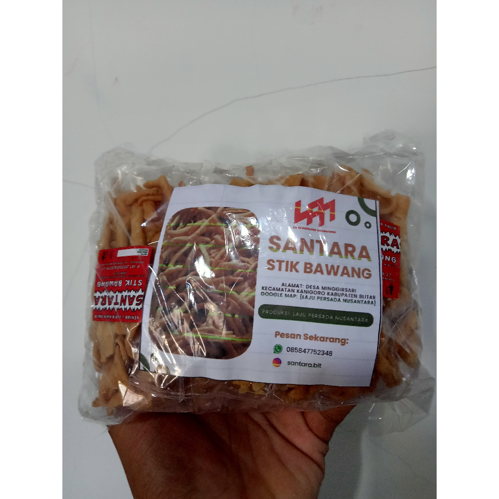 

Stik Bawang 12 pcs kemasan 15 gram bisa dijual lagi