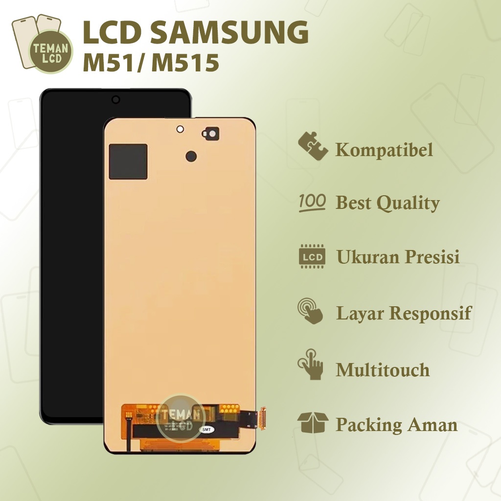 LCD Samsung M51 - Original 100% Fullset Touchscreen