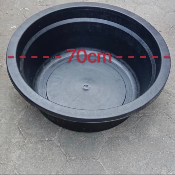 Bak Karet jumbo 35 Hitam Baskom karet 32 Ember karet baskom air ANTI PECAH
