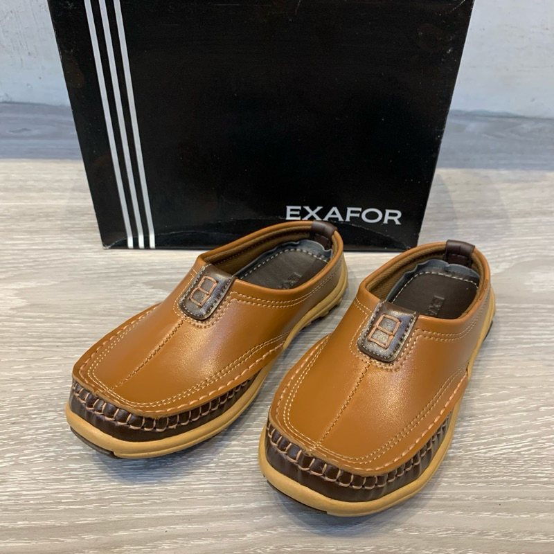 Exafor - Sepatu Kulit Slip-On Anak Laki-laki | SRT-02