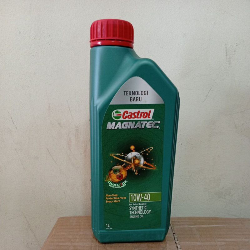 PELUMAS OLI CASTROL MAGNETEC 1L OLI  CASTROL 4T 1LITER