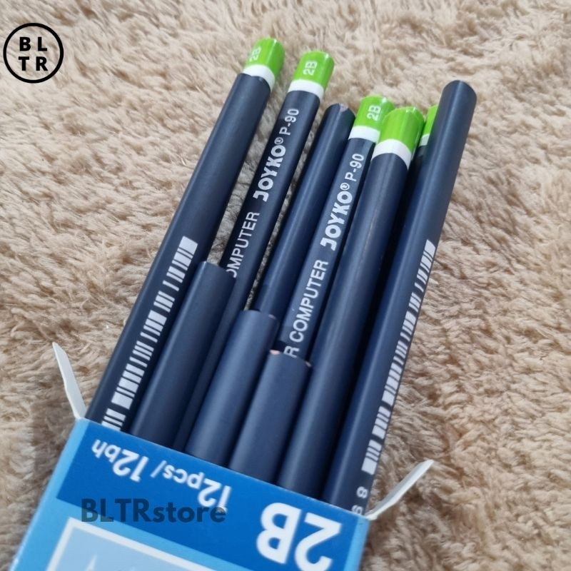 

//PACK/pensil joyko (p-90) 2B 1Box 12 pcs //pensil kayu segitiga joyko / pensil sekolah /NEW ORIGINAL