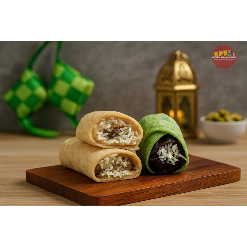 

Kebab Pisang Frozen 2 Rasa isi 10 Pcs *Free Margarin* (CoklatKeju/TiramisuKeju/Crunchy Chocomaltine)