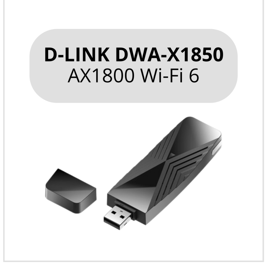 D-LINK DWA-X1850 AX1800 Wi-Fi 6 USB Adapter