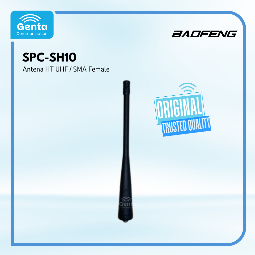 ANTENA HT SPC-SH10 / ANTENA HT BAOFENG BF-888S UHF 400-480Mhz BARANG BARU ORIGINAL TERMURAH