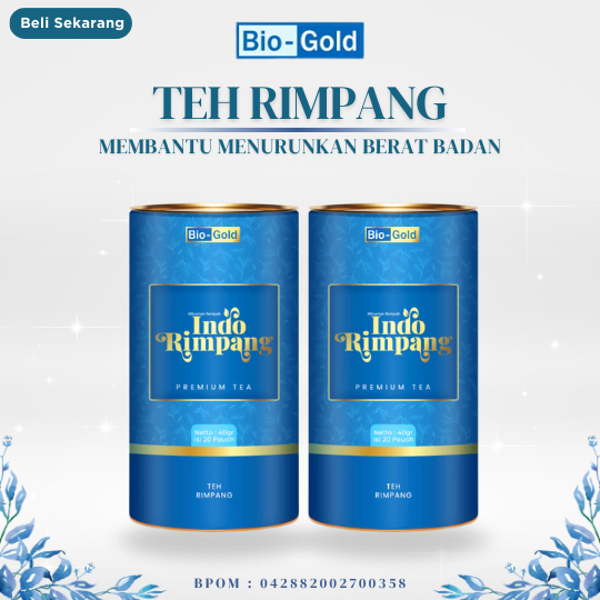 

Teh Rimpang Indo Bio Gold Premium 2Pcs - Teh Celup Menurunkan Berat Badan & Melancarkan Haid