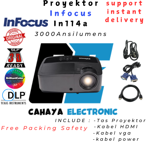 Projector Proyektor infocus in114a in 114a