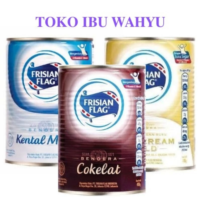 

susu frisian flag kental manis 490 gr