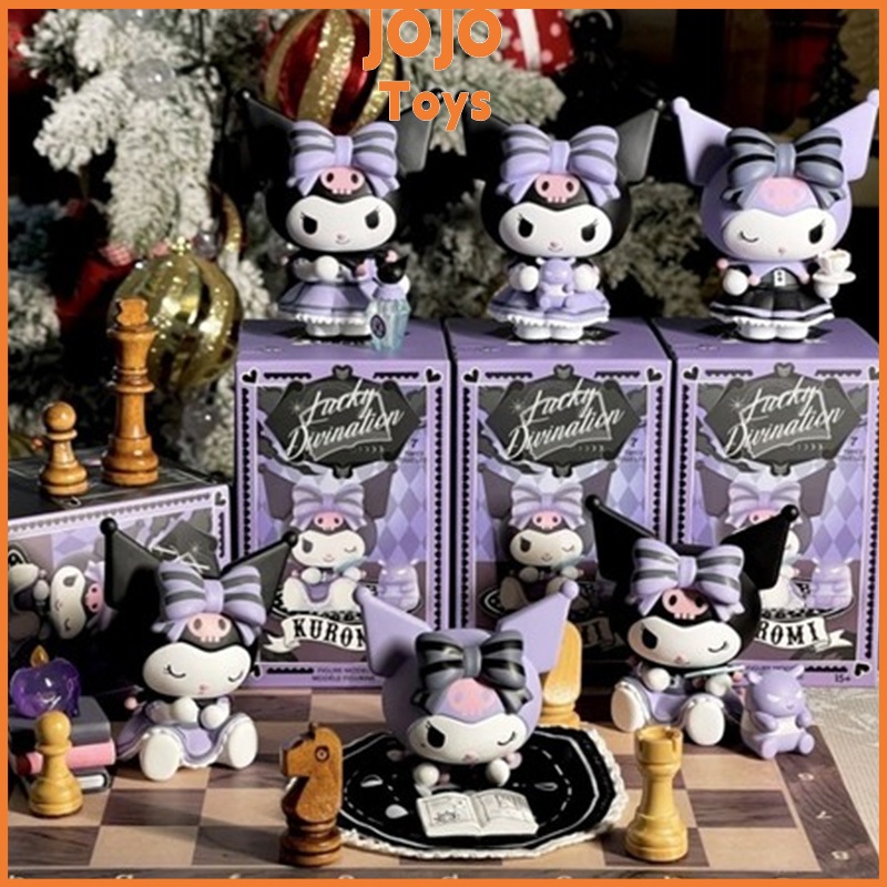 JOJO Blind Box Kuromi Melody Cinnamon Kotak Buta Acak Kotak Bonus MINISO Blind Box Kuromi Blind Box