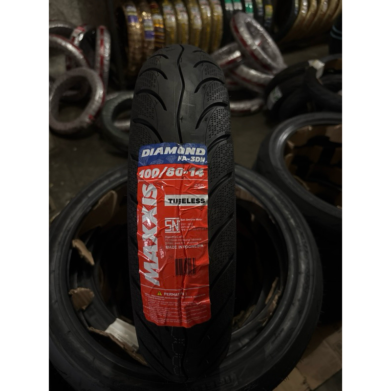 MAXXIS DIAMOND 100/80 RING 14 TUBELESS
