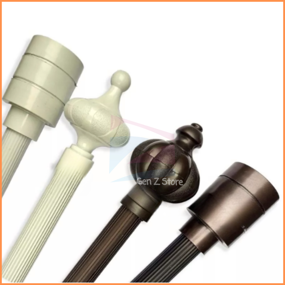 Tozan Batang Besi Gorden Minimalis Untuk Gorden Blackout Smokering