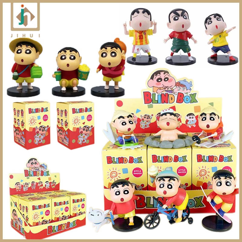 JIHUI Mainan Crayon Shinchan Blind Box / Blind Box Shini-RANDOM BLIND BOX