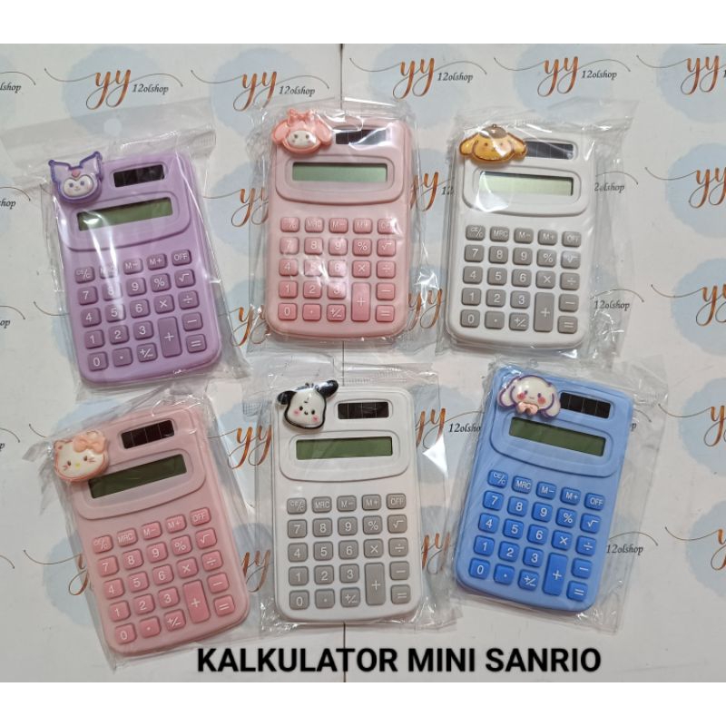 

KALKULATOR MINI SANRIO 8DIGIT UK 6.5cm*10cm