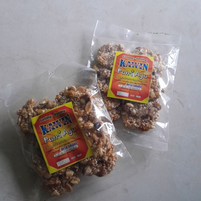 

Enting Enting kacang wijen | 100% Gula asli | Oleh oleh enting kacang